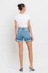 Vervet High Rise Double Cuff Shorts (Online Only)