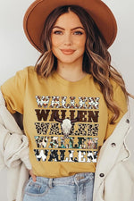 Curvy Wallen Western Graphic Tee (Online Only) - In Bloom Boutique 