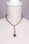 Molly Short Coin Necklace