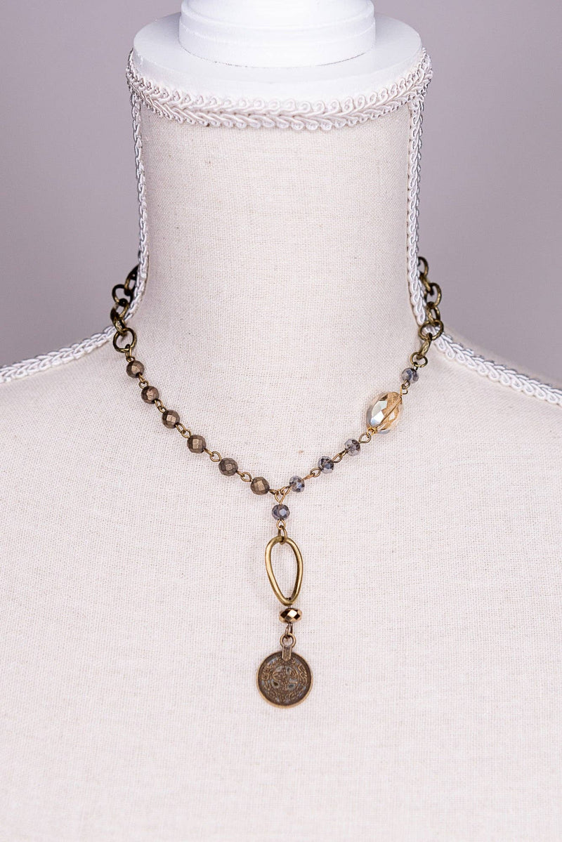 Molly Short Coin Necklace