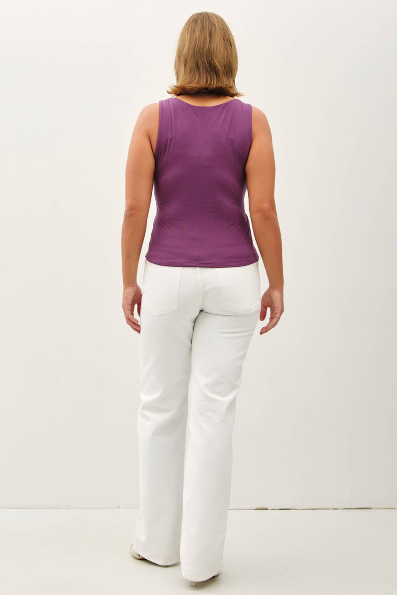PLUS [SOFT CORE] BASIC BOAT NECK TANK
