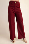 On Par Palazzo Wide Leg Pants