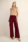 On Par Palazzo Wide Leg Pants