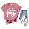 Baseball Junkie Short Sleeve Graphic Tee