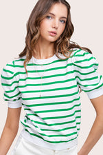 Gimme My Stripes Sweater Top