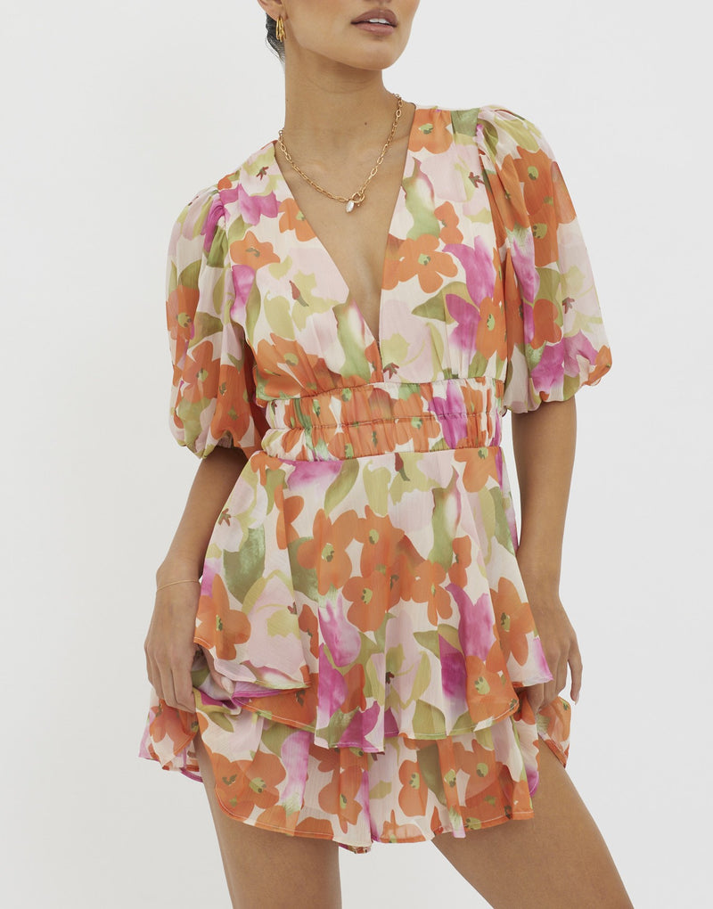Rompin’ with the Flowers Romper