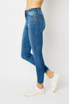 Judy Blue Full Size Cuffed Hem Skinny Jeans (Online Only)