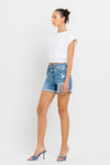 Vervet High Rise Double Cuff Shorts (Online Only)