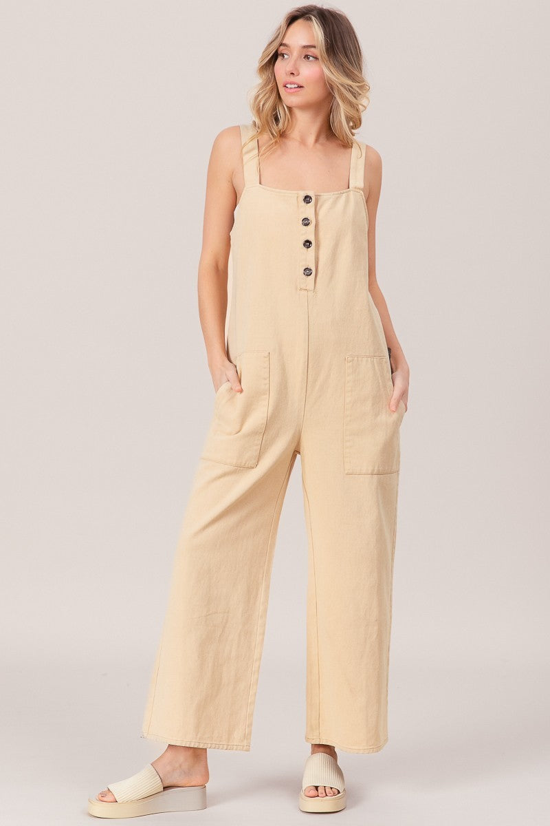 No Mistakes Overall Jumpsuit