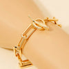 Rectangle Toggle Chain Bracelet
