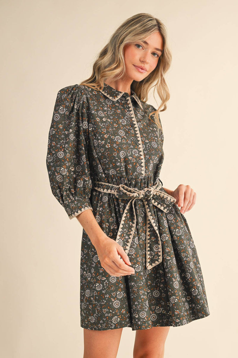 Blanket Stitch Dress