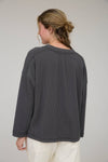 The Promise Ribbed Crew Neck Top