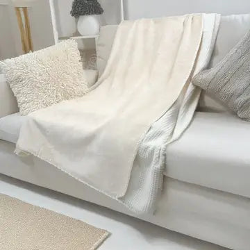Fluffery Waffle Blanket