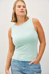 PLUS [SOFT CORE] BASIC BOAT NECK TANK