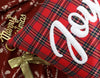 Christmas Plaid Throw Pillow Decorate 12"x20" Holiday Decor