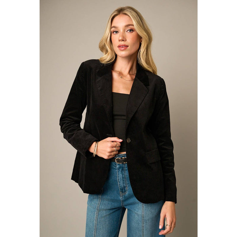 CLASSIC CORDUROY BLAZER JACKET