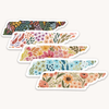 Tennessee State Floral Sticker 3.5x2in.