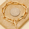 Rectangle Toggle Chain Bracelet