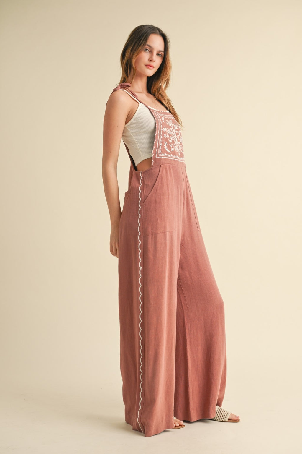 Emilee Embroidered Jumpsuit