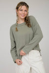 The Promise Ribbed Crew Neck Top