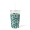 Forget Me Nots Sage Drink Sleeve | Iced Coffee Koozie