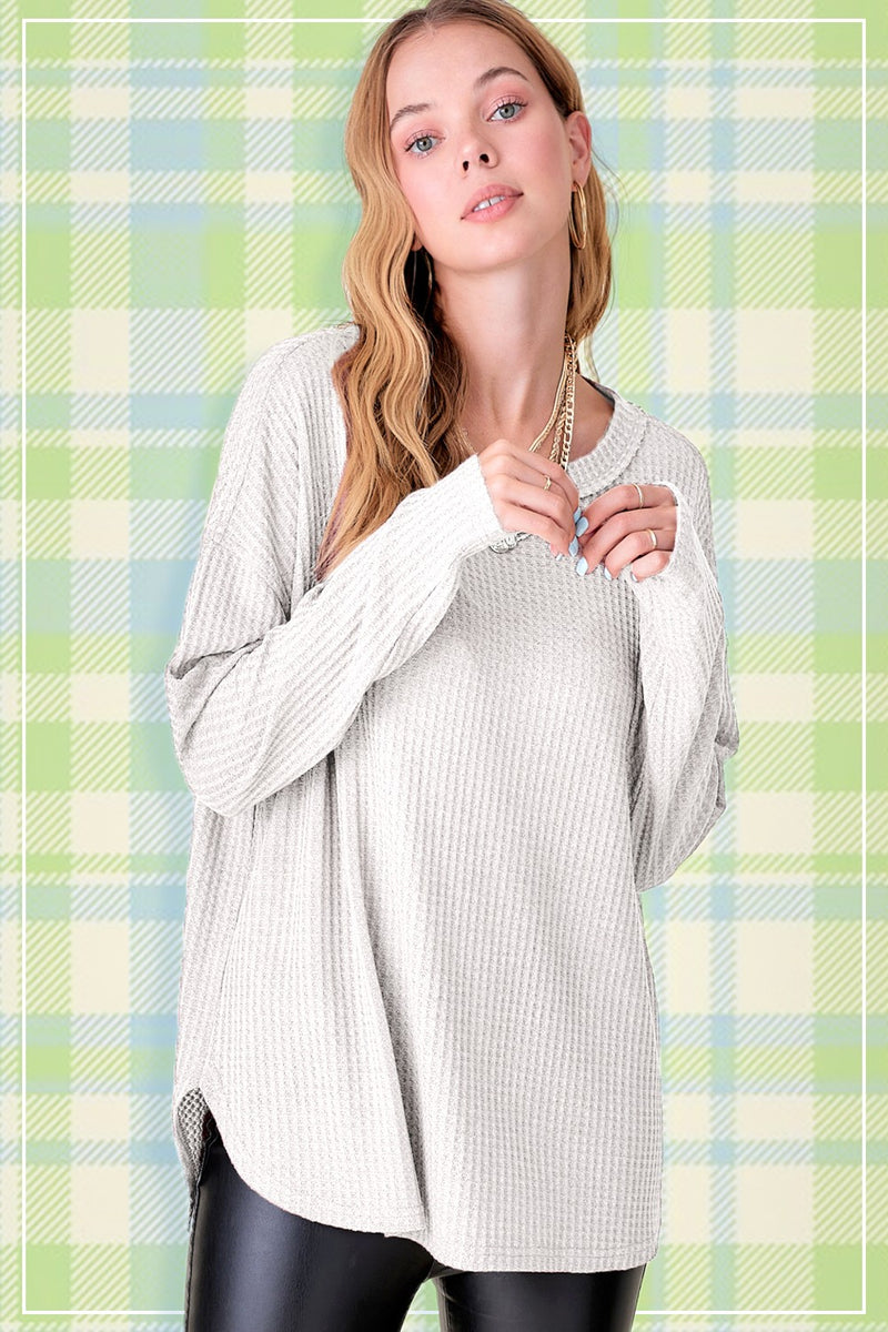Bree Waffle Top