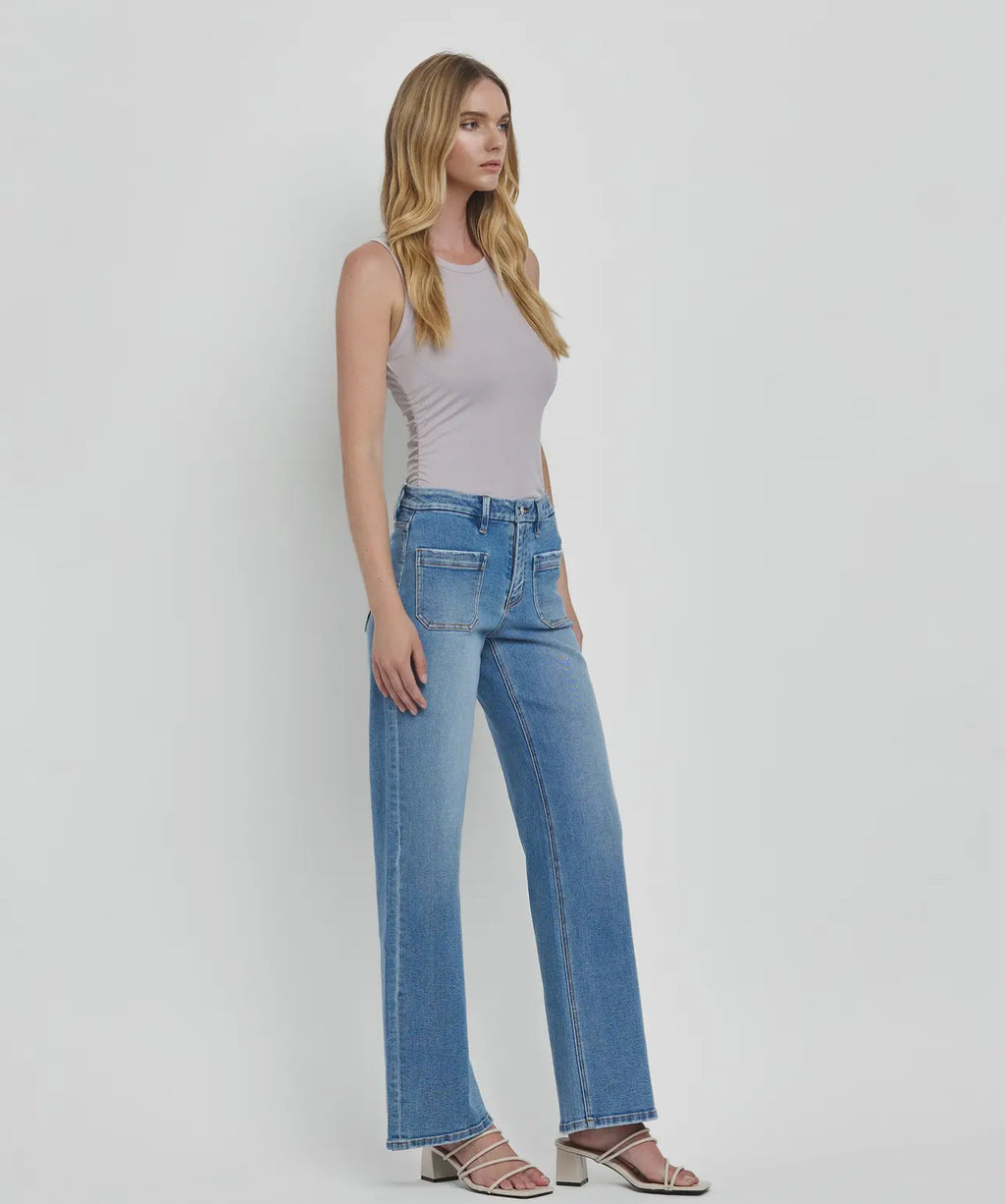 Lovervet HR Wideleg Jeans