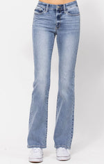 Judy Blue Mid Rise Bootcut Med Wash Jeans