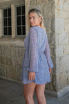 Floral Chiffon Tiered Dress