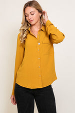Perfect Button Down Brooklyn Top