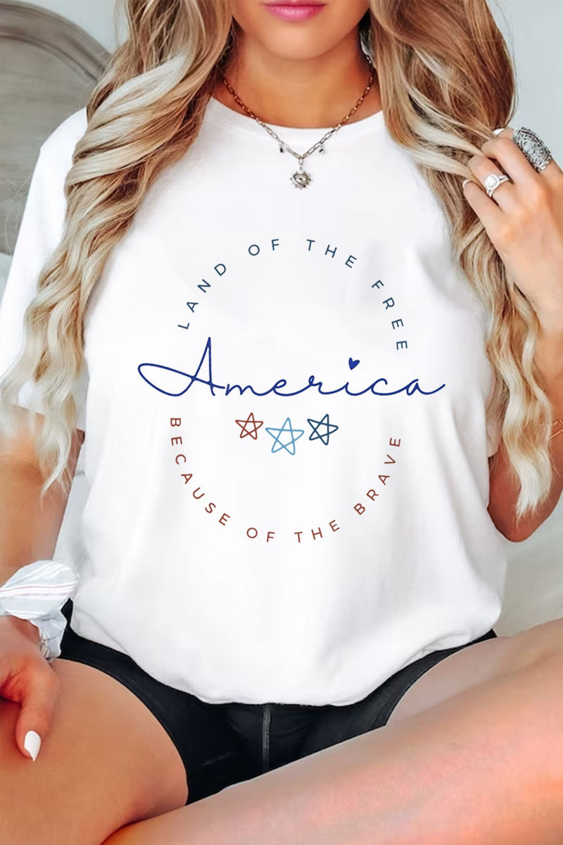 America Land of The Free BOTB T-Shirt