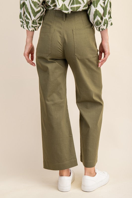 Stand Way Out Cropped Pants