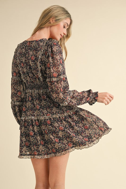 Mercy Me Tiered Floral Dress