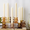 Candle holders - Colored Glass for Tapers
