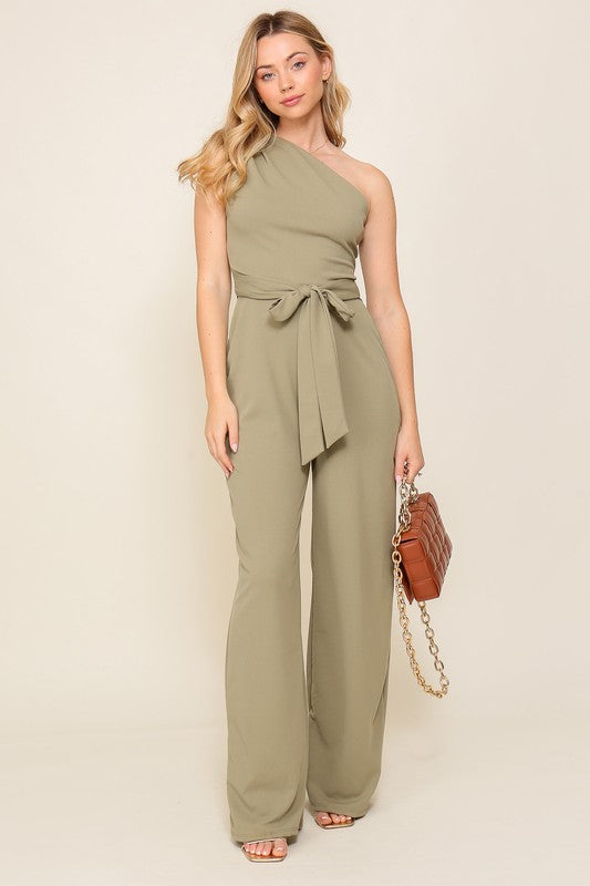 Night Out One Shoulder Jumpsuit