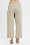 Risen HR Crop Wide Cargo Cuffed Pants