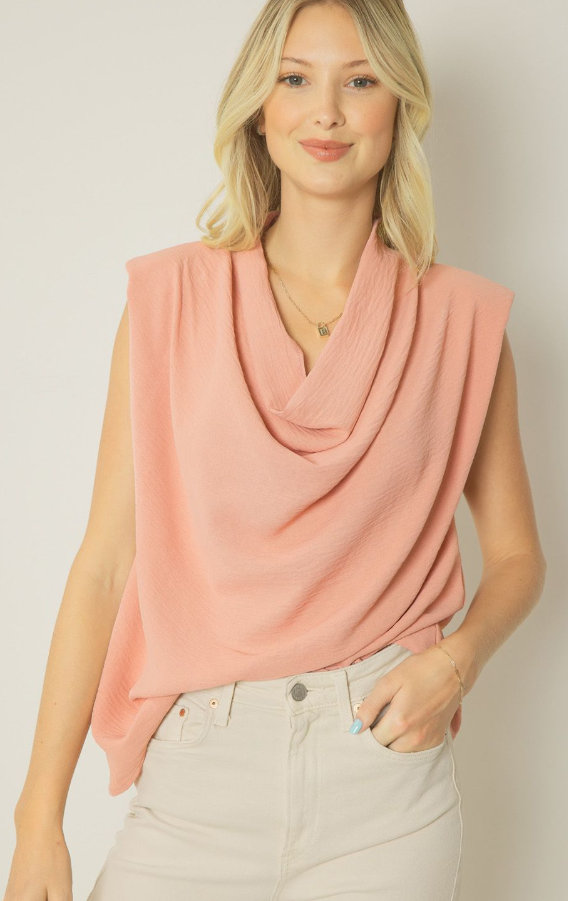 Peaches For You Sleeveless Top