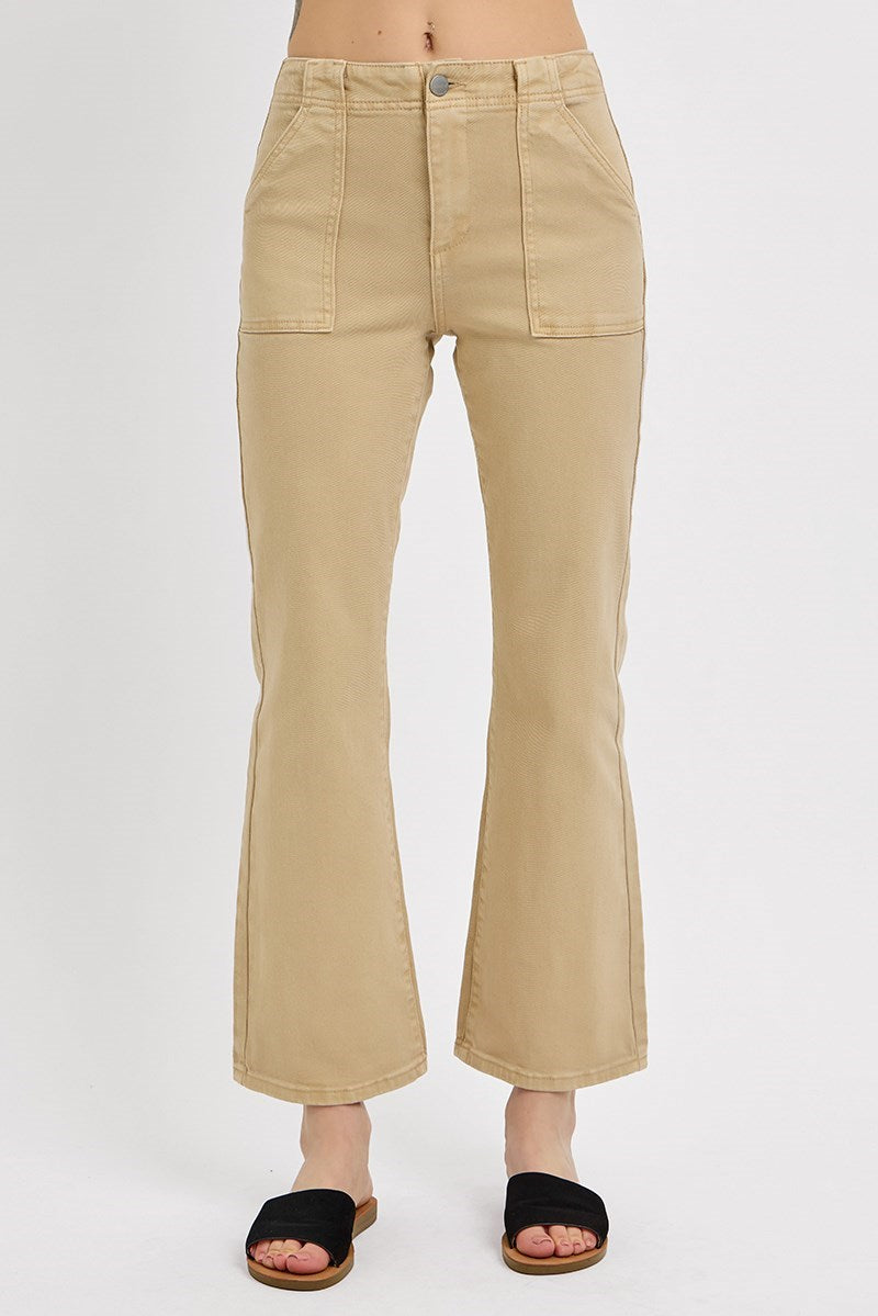 Risen HR Ankle Patch Pocket Pants