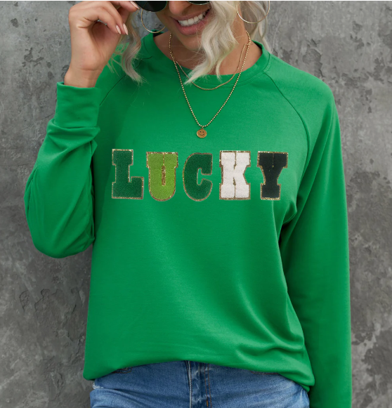 Lucky Patch Sweatshirt