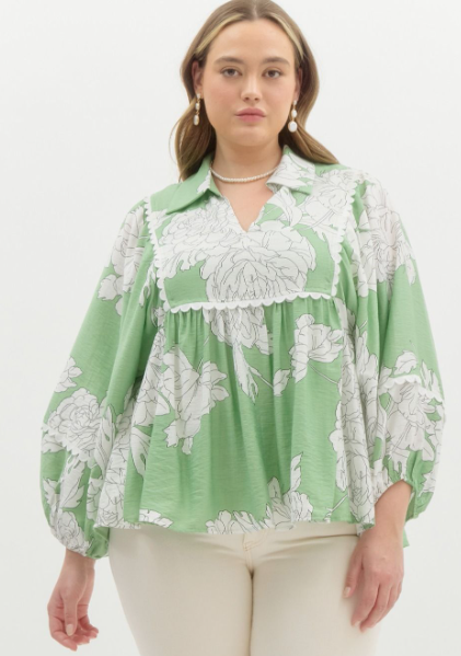 Anticipate More Floral Top
