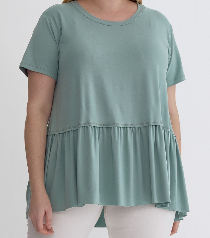 Bubbly Babydoll Top
