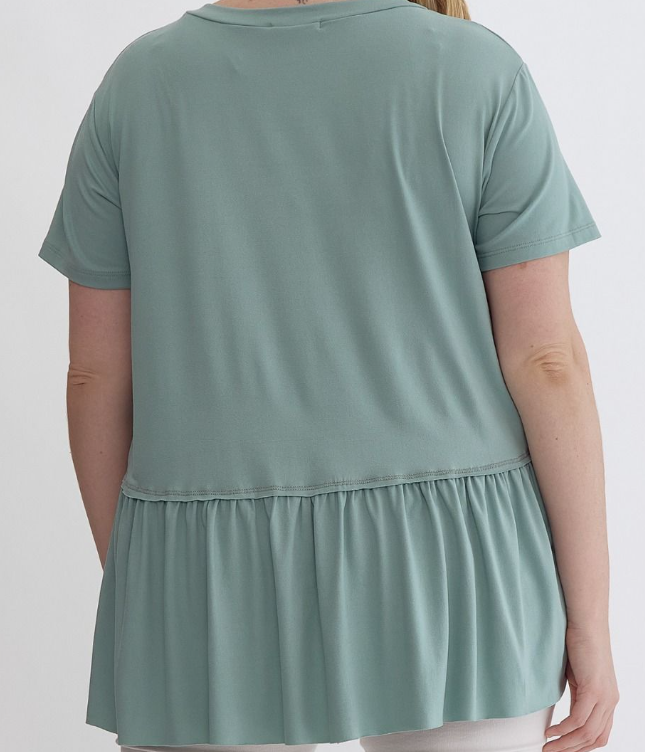 Bubbly Babydoll Top