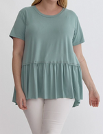 Bubbly Babydoll Top