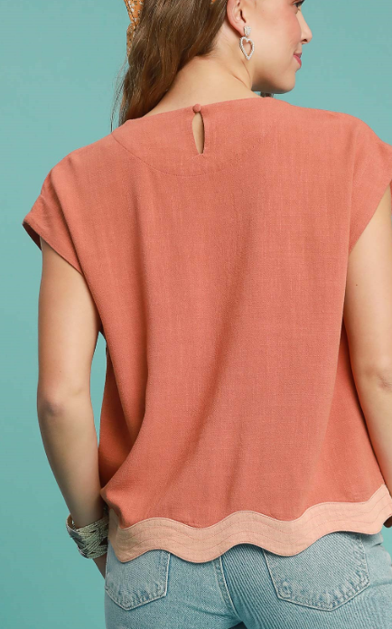 As of Now Scallop Hem