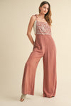 Emilee Embroidered Jumpsuit