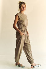 Rhinestone Jogger Jumpsuit