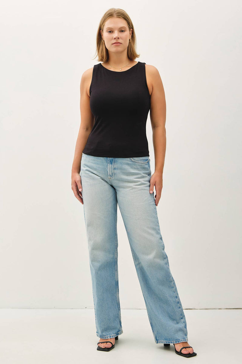 PLUS [SOFT CORE] BASIC BOAT NECK TANK