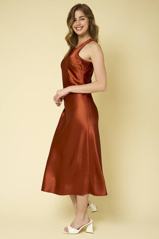 Racer Round Neck Dress