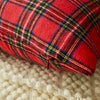 Christmas Plaid Throw Pillow Decorate 12"x20" Holiday Decor