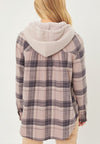 Hailey Hooded Flannel Top